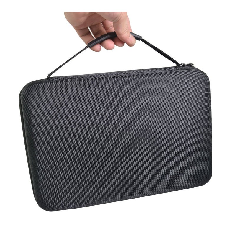 Ruittos Large Carrying Case with Customizable Foam Protective Storage Case for Sports Camera SJCAM Monopole Accessories Yi 4K LCD SD Cards Batteries Feiyu Gimbal Digital Camera Case - Image 2
